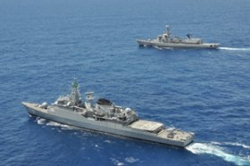 Fragata “Almirante Riveros” y su participación en Unitas Atlántico y Bogatún 2015